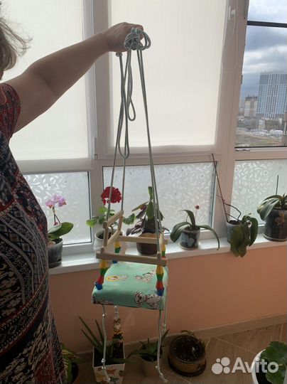 Качели детские подвесные