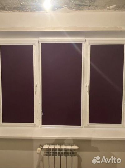 Рулонные шторы в коробе и с направляющими A5756