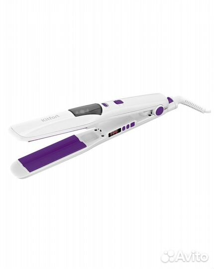 Выпрямитель волоc Kitfort кт-3227-1 White, Purple