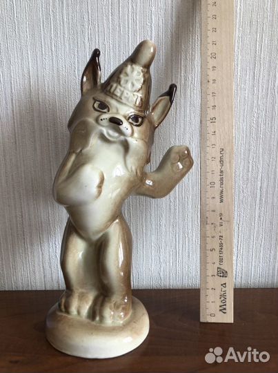 Статуэтка Рысь Пермь Керамика СССР