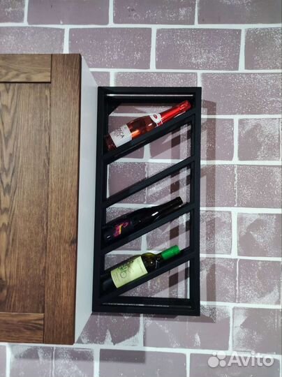 Винная полочка лофт