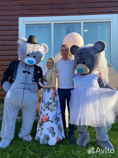 Мишка Тедди аниматор,ростовые куклы
