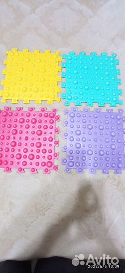 Детский массажный коврик ортодон