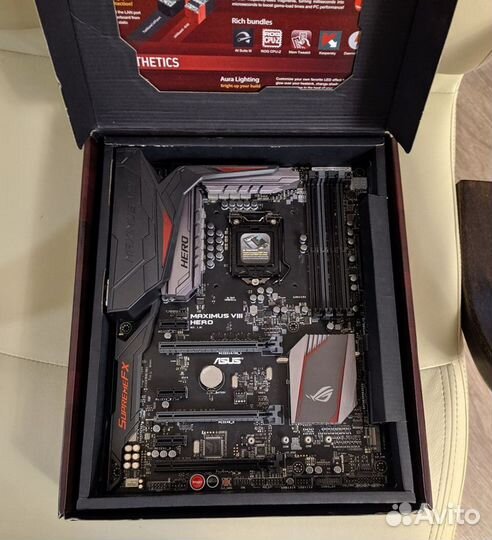 S1151v2 Intel i9 9900KF + Asus Maximus viii 8 Hero