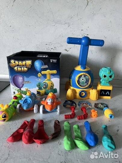 Детский насос для надувания воздушных шариков