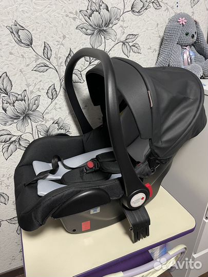 Коляска 3 в 1 lux mom экокожа