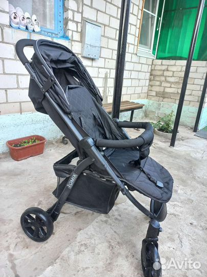Коляска прогулочная Tomix Bliss V2, черная