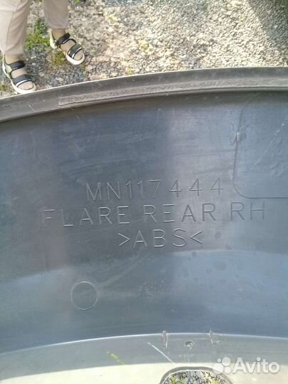 Расширители арок mitsubishi л 200