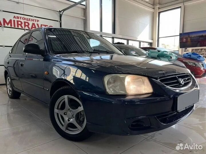 Hyundai Accent 1.5 МТ, 2007, 156 000 км