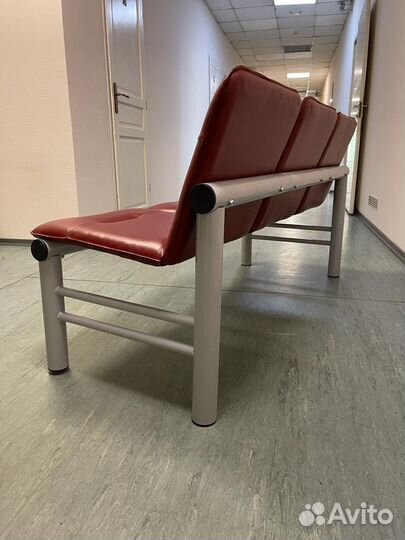 Кресло для посетителей трехсекционное 