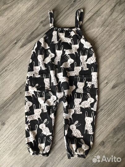 Комбинезон х/б с начёсом next (Англия) 6-12 мес