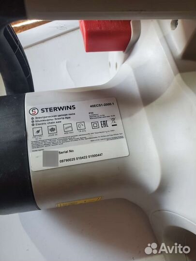 Электропила цепная sterwins