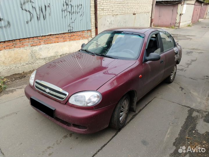 Машина на разбор Chevrolet Lanos 1.5MT 2007