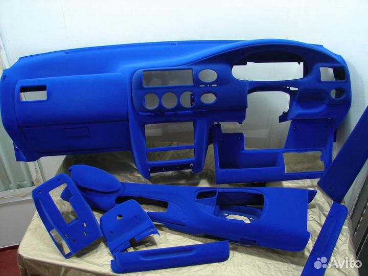 Флокированый пластик