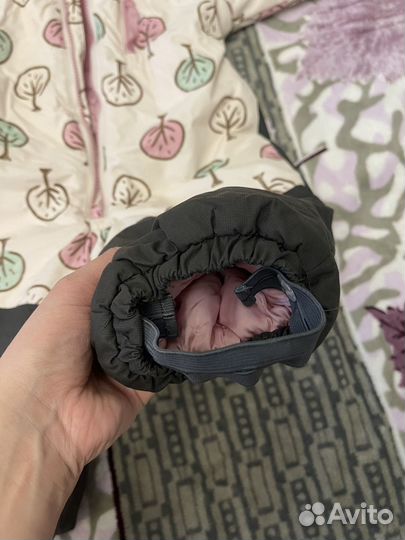 Зимний комбинезон для девочки 86