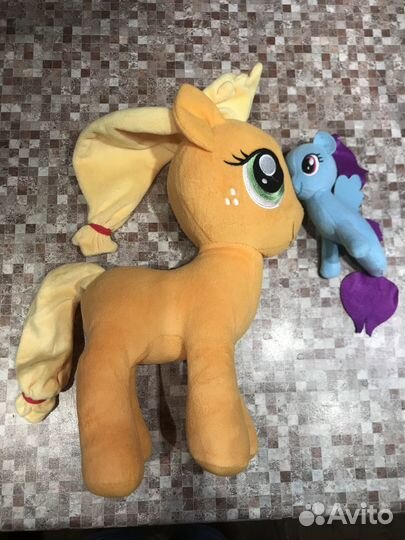 My little pony Эппл Джек, мягкая игрушка 30 см