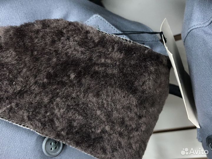 Шлем мабута арктика из натурального меха