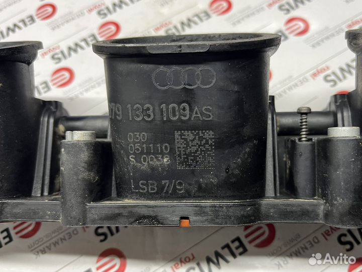 Коллектор впускной левый Audi A8 D4 4.2FSI crda