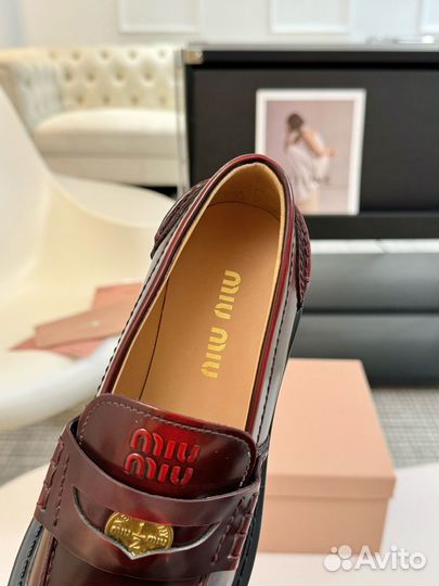 Лоферы Miu Miu