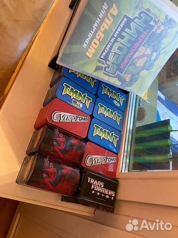 Карточки человек паук, черепашки ниндзя,супергонки
