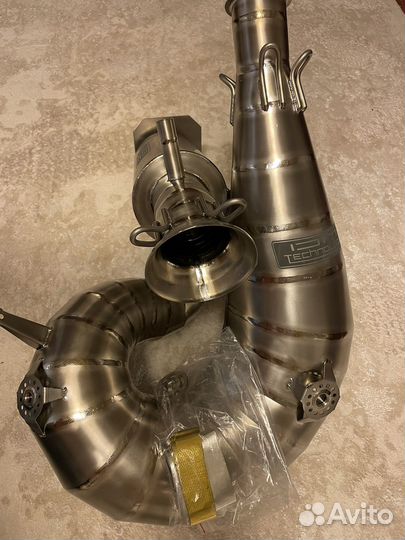 Титановая выпускная система 850 E-TEC Turbo