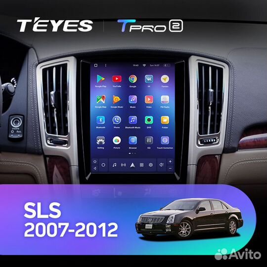 Новая Teyes Tpro 2 Tesla Cadillac Seville