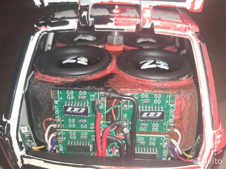 Машинка с автозвуком