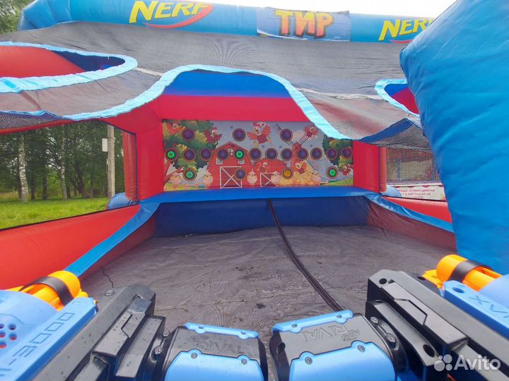 Тир нёрф 10 мишений