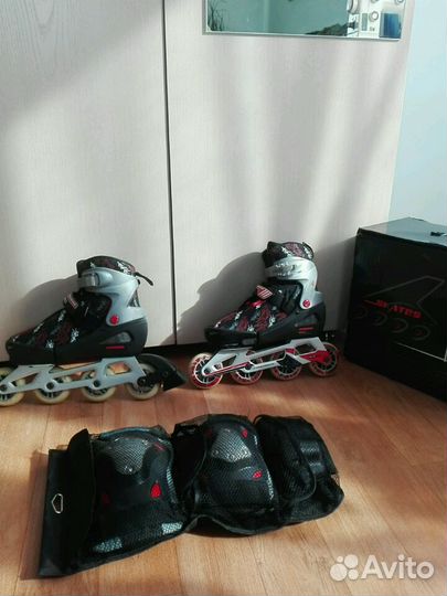 Коньки роликовые раздвижные