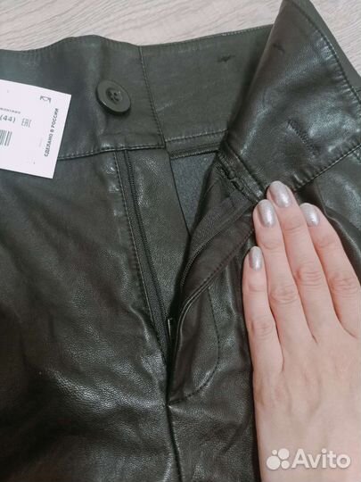 Шорты кожаные