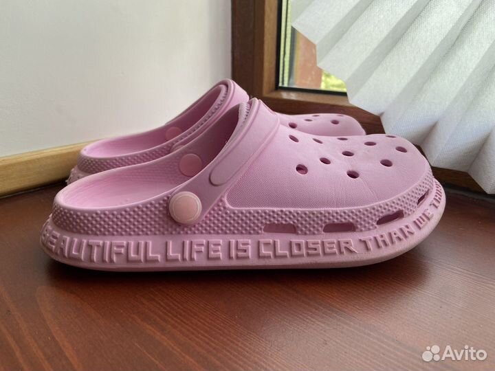 Сланцы по типу crocs, 35 р