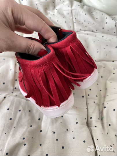 Ботинки кроссовки для девочки 25