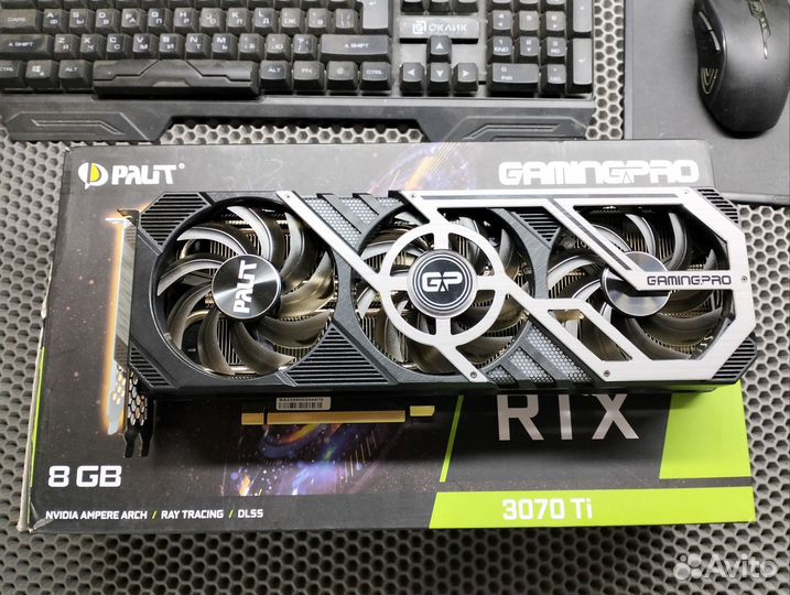 Видеокарта RTX 3070ti