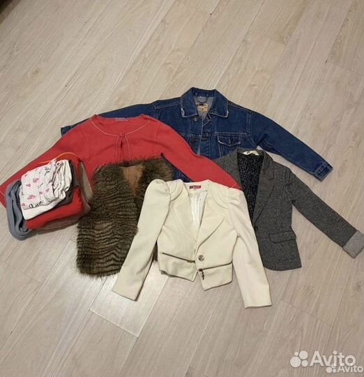 Детские вещи пакетом, канцтовары и т.д