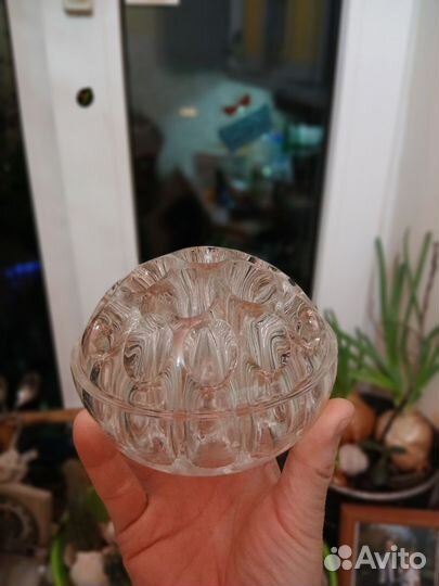 Ваза-подставка для цветов (роуз-боул, rose-bowl)