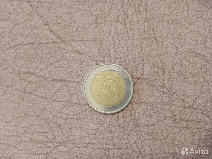 Монеты СССР 20 копеек, монета TWO pence, 2 евро