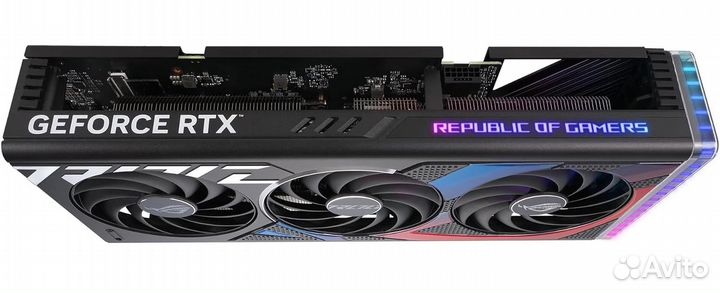 Видеокарта asus nVidia GeForce RTX 4070 Super 12Gb ROG-strix-RTX4070S-12G-gaming