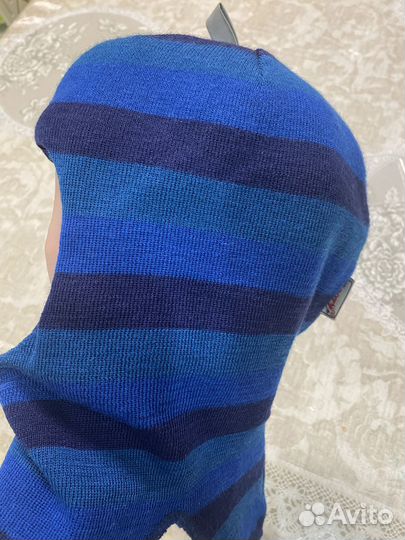 Шапка шлем детская зимняя