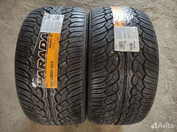 Yokohama Parada Spec-X PA02 285/30 R22