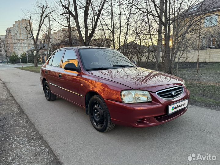 Hyundai Accent 1.5 МТ, 2006, 219 000 км