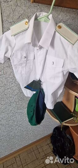 Рубашка 1 класс,пограничная форма