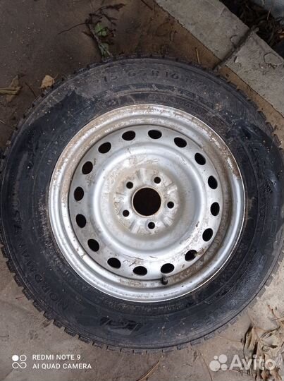 Зимние колеса на duster