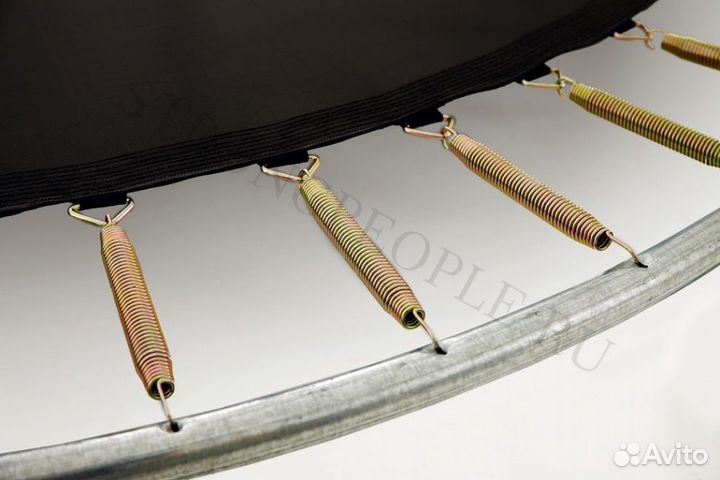 Батут Berg Favorit Regular 380 Black с сеткой Comf