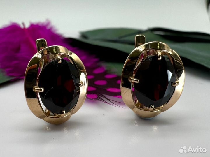 Золотые серьги 3,5 гр