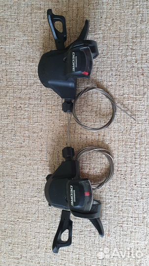 Комплект манетки (шифтеры) Shimano Deore 10 ск
