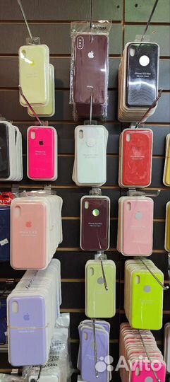Чехол silicone case на iPhone