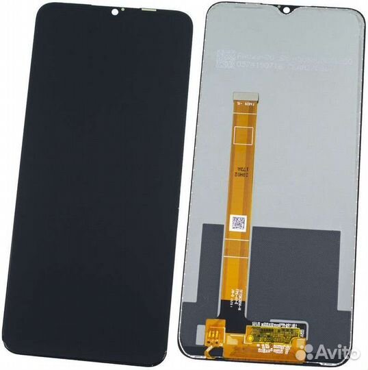 Дисплей для Realme C3/5/6i/oppo A5 Черный