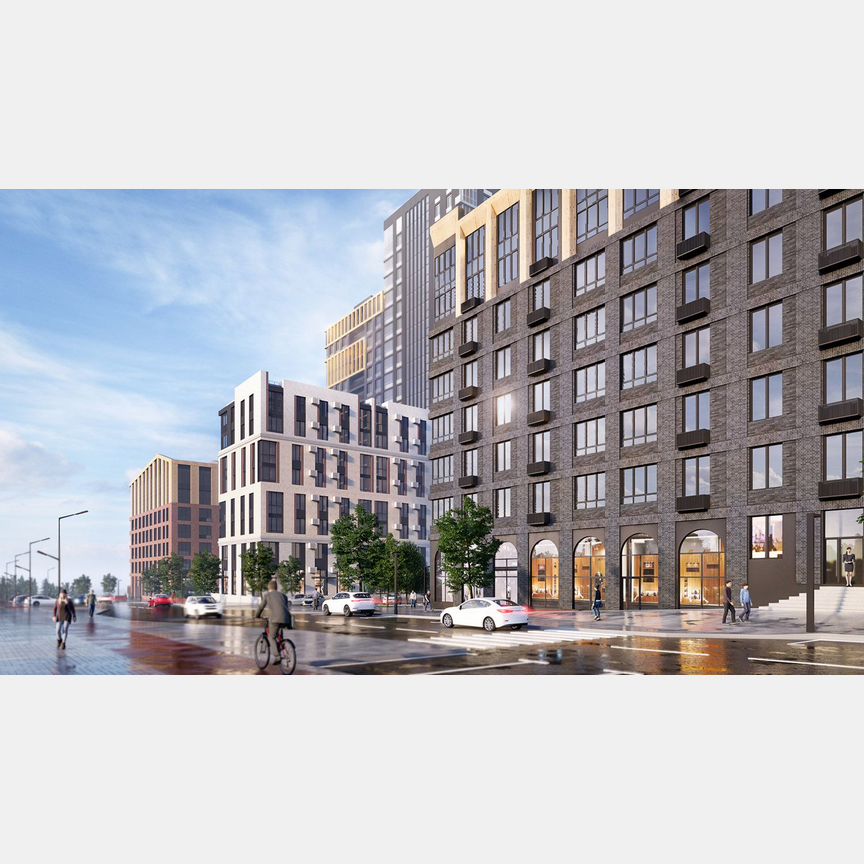 2-к. квартира, 63,3 м², 2/23 эт.