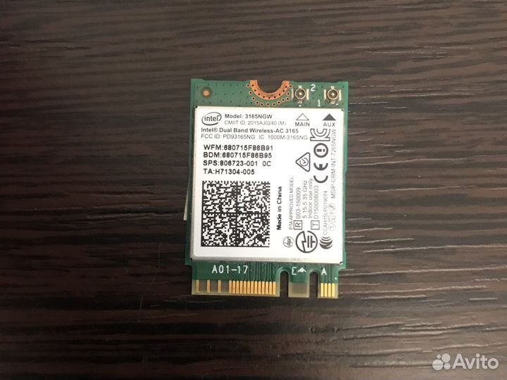 Wi-Fi модуль для ноутбуков hp, 806723-005