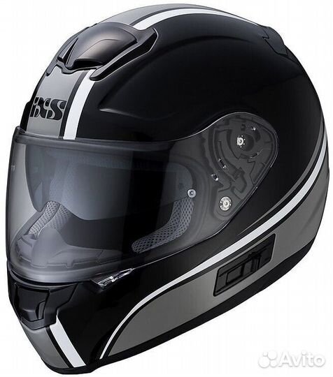 Integral Motorcycle Мотошлем Double визор Ixs 215 2.1 Black Gray White